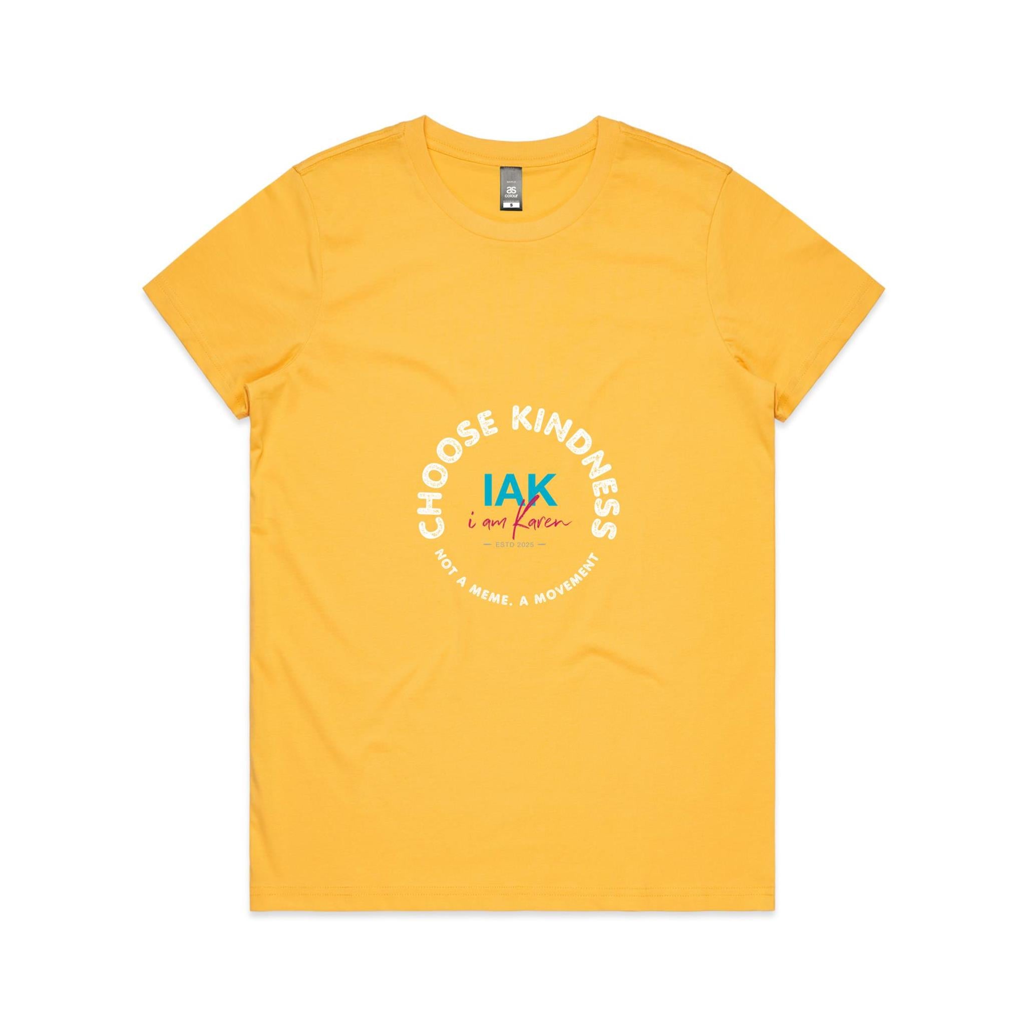 Choose Kindness AS Colour Women's Maple Tee