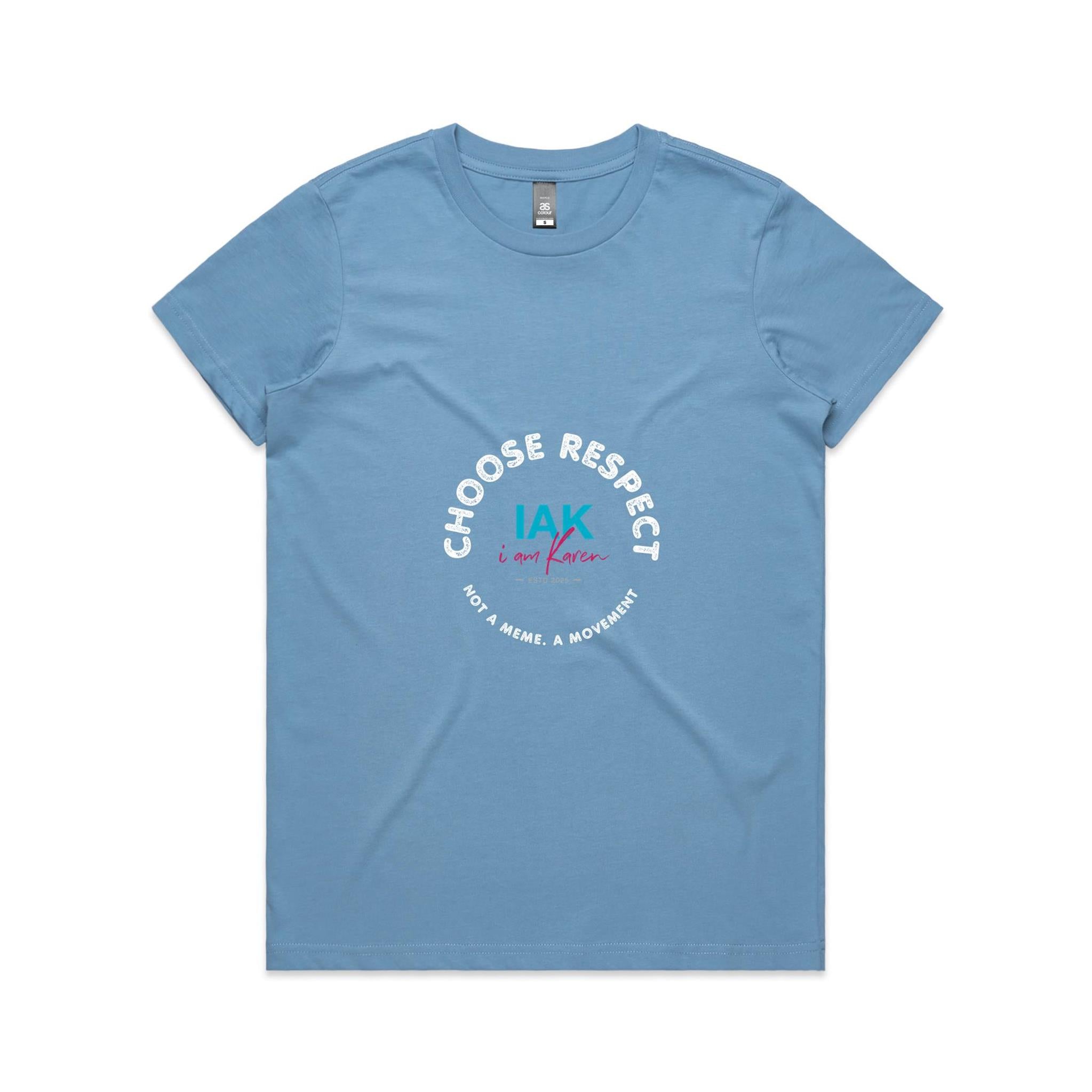 Choose Respect AS Colour Women's Maple Tee