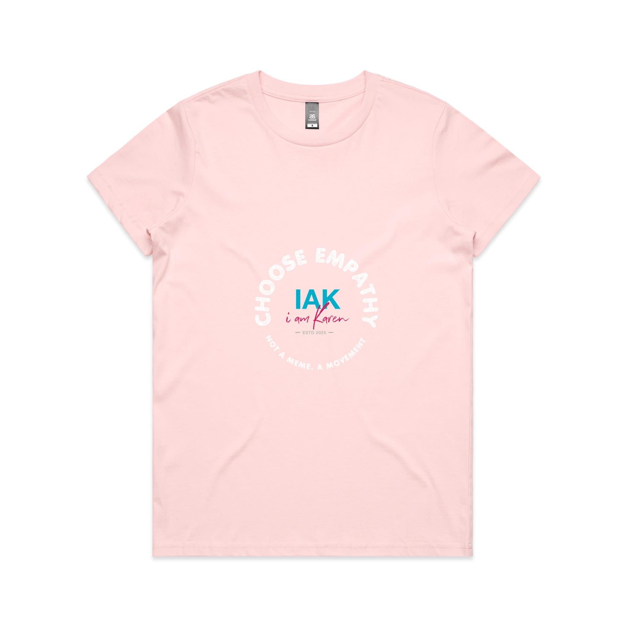 Choose Empathy AS Colour Women's Maple Tee