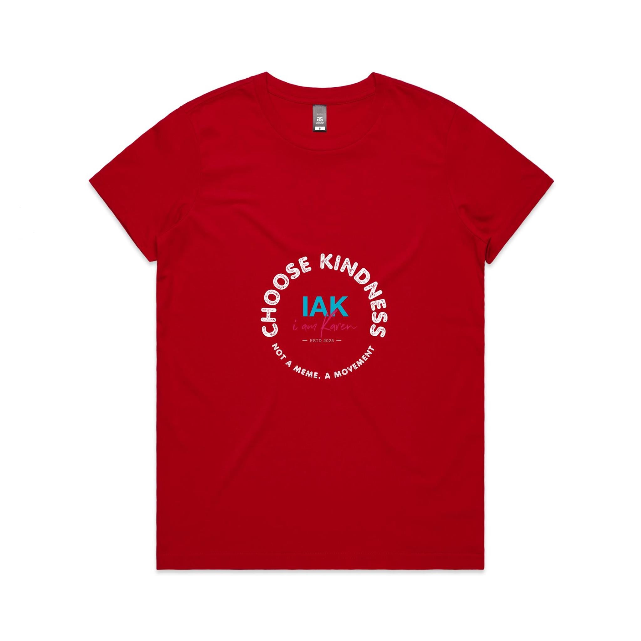 Choose Kindness AS Colour Women's Maple Tee
