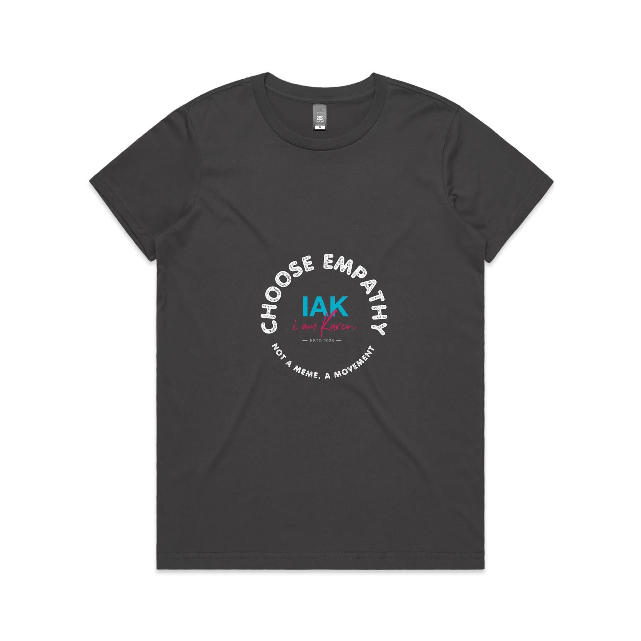 Choose Empathy AS Colour Women's Maple Tee